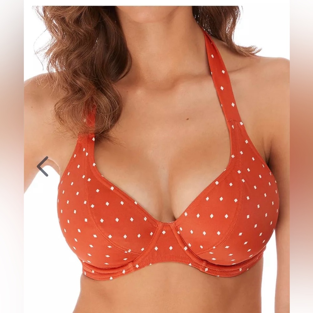 Freya Jewel cove. Bikini top and bottom. NWT orange